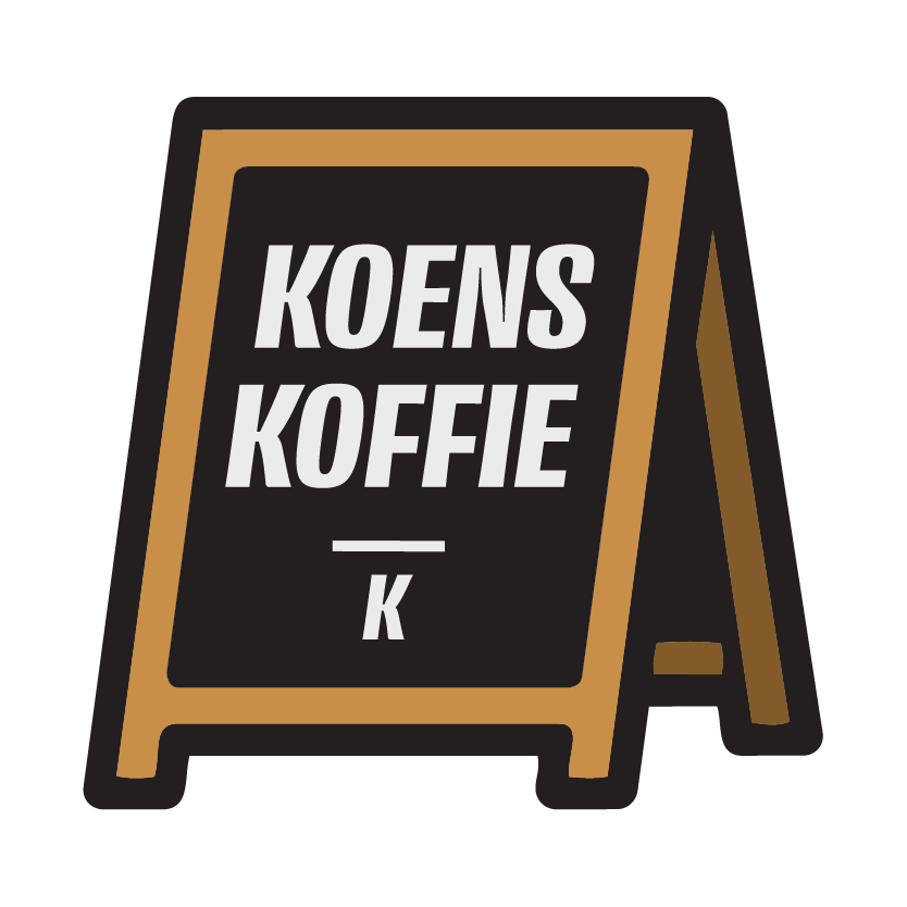 Stoepbord Koens Koffie